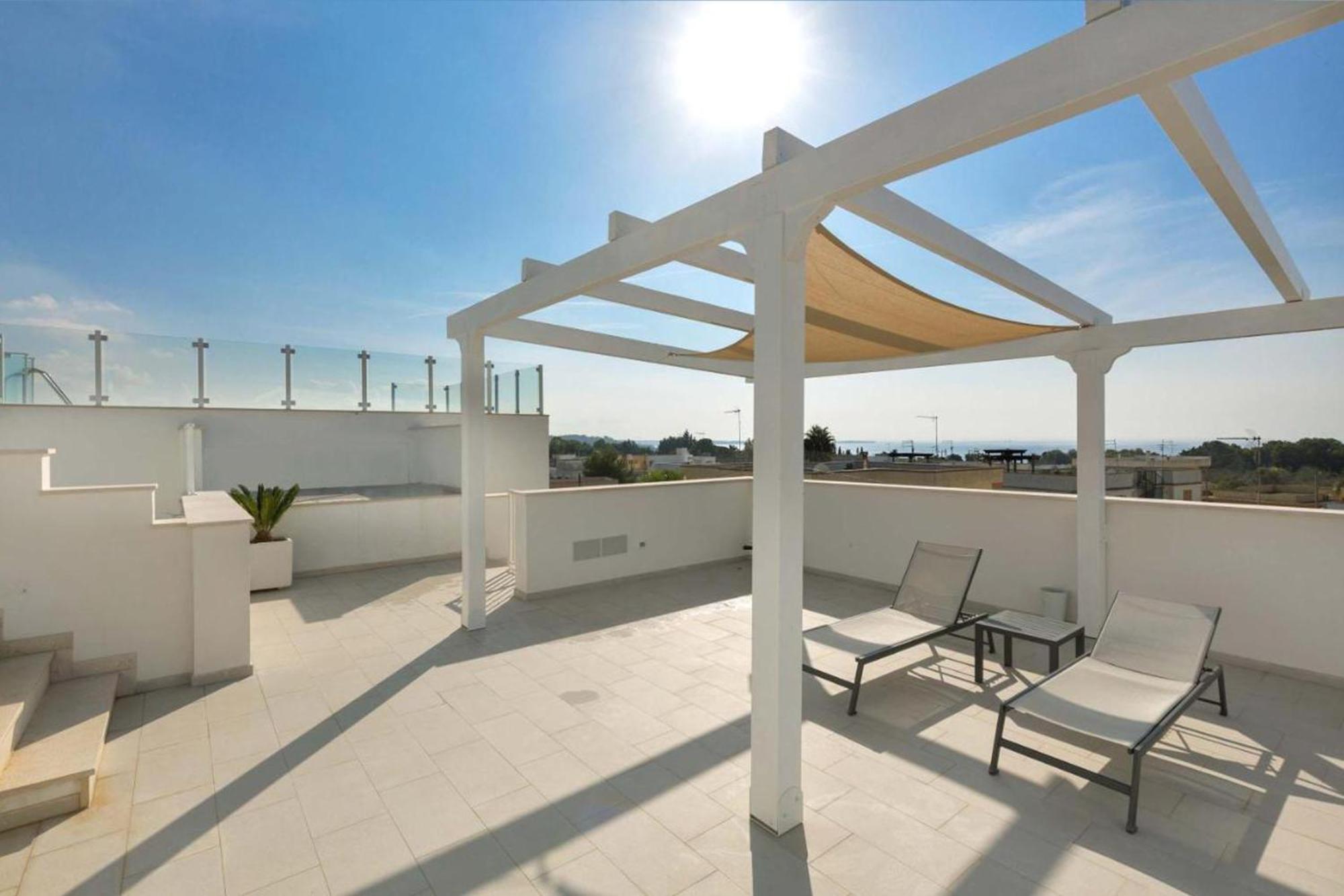 Tramonti Incredibili In Piscina - Apartment8 Con Ac Wifi In Residence Santa Maria al Bagno Exteriör bild