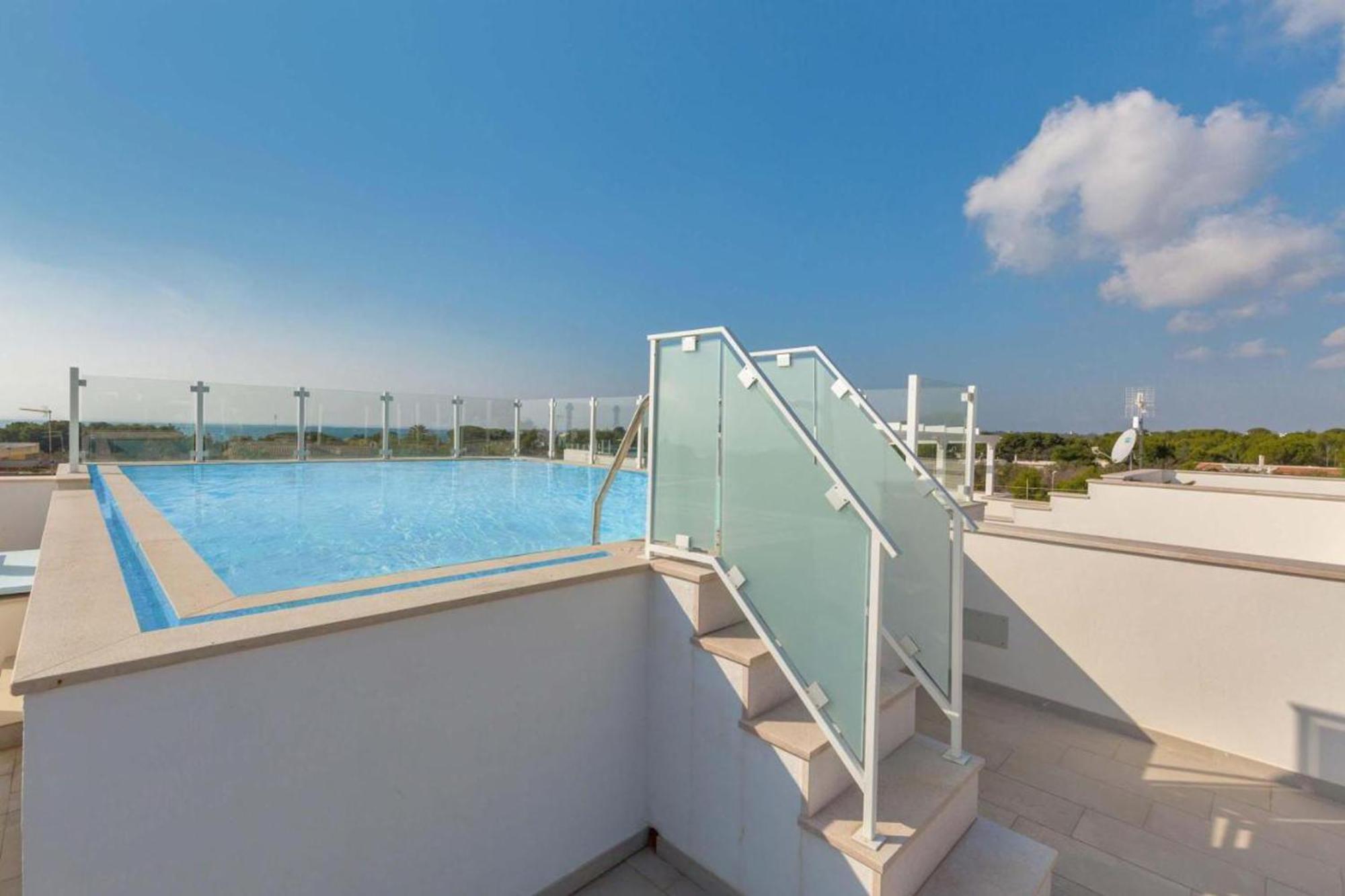 Tramonti Incredibili In Piscina - Apartment8 Con Ac Wifi In Residence Santa Maria al Bagno Exteriör bild